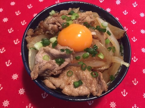 かきこんで食べたい！簡単ジューシー豚丼